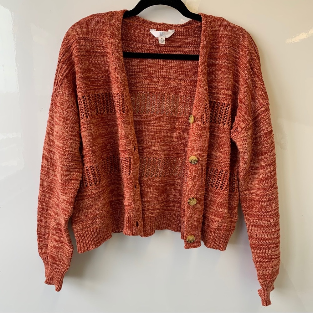 Knitted Cardigan by Time & Tru